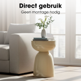 Table d'appoint Elliott Beige
