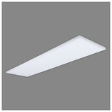 Panneau LED Light "Carente" Longueur 119,5 cm, sans cadre, de nombreuses fonctions, en métal et en plastique, blancs, LED intégrés