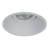 LED construit -in spot "taro" Ø 9,4 cm, 10 cm de profondeur, en métal blanc, 6 watts, blanc chaud