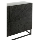 Poignée en fer de l'armoire J-Line Shanil, finition élégante