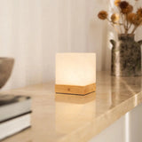 Lampe en bois sans fil marron clair Yce