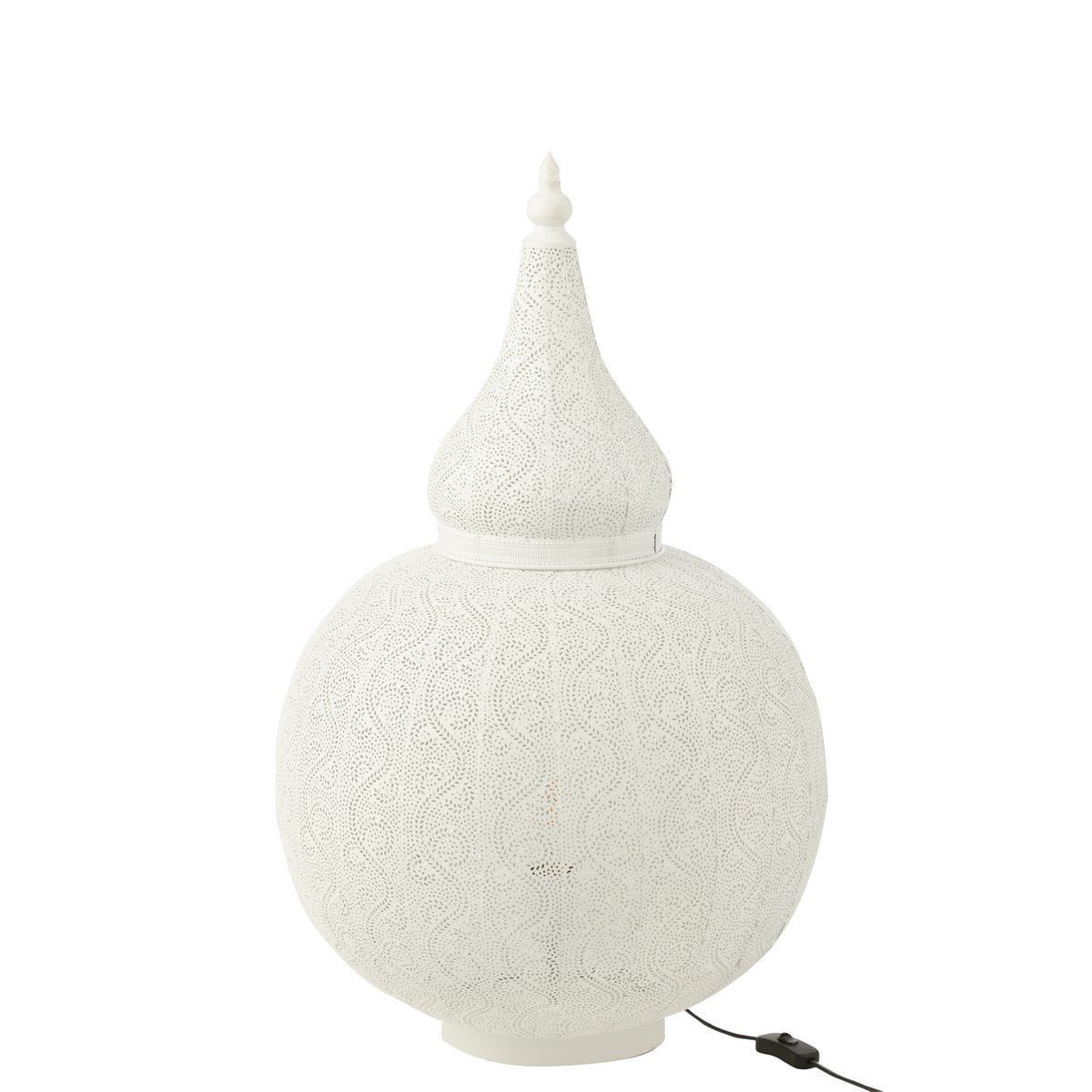 Vue de dessus de la lampe J-Line Aladin sur une table