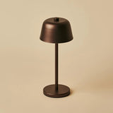Lampe de table rechargeable Anton Espresso Marron