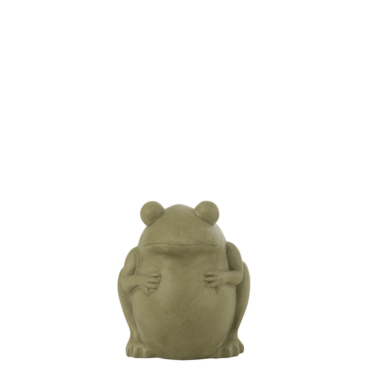 Vase J-Line Frog sur une table, décoration intérieure