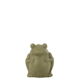 Vase J-Line Frog sur une table, décoration intérieure