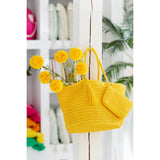 Pulvérisateur J-Line Flower Ball Mum en polyresine jaune, décoration moderne