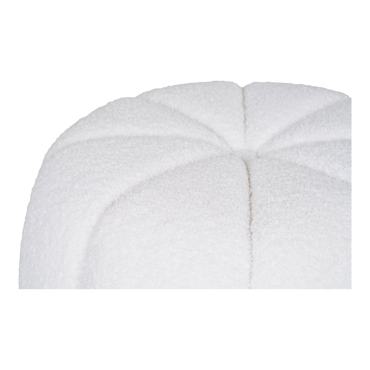 Pouf Paisley dans un salon moderne, ajoutant une touche de chic