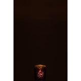 Détail du verre du photophore J-Line Edge, design moderne