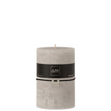 Bougie cylindrique J-Line XXL gris clair, design moderne et élégant