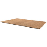 Détail du tapis Elliot en jute et coton - texture douce