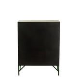 J-Line Armoire 9 Portes Métal Vert