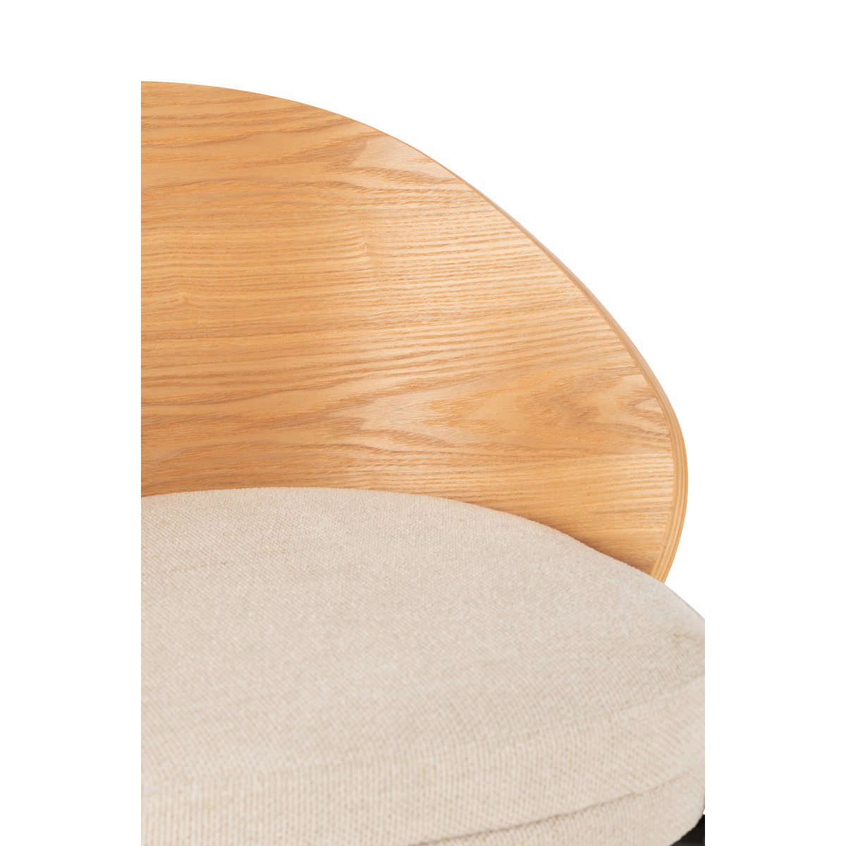 Tabouret de bar Lone J-Line, mettant en avant ses matériaux de qualité