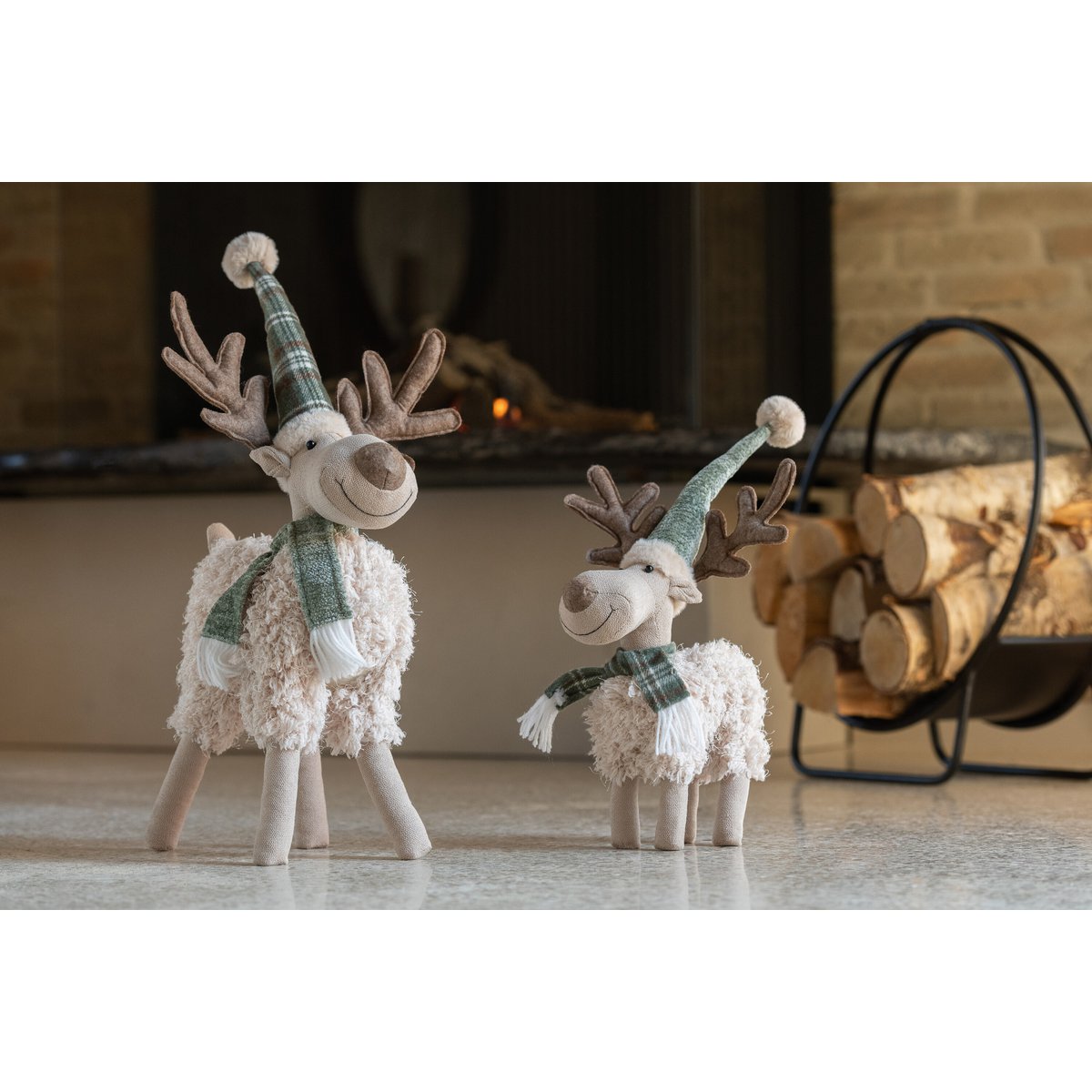 Figurine J-Line Eland School - vue avant avec détails blancs
