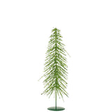 Sapin de Noël Glitter J-Line en plastique vert, décoratif et élégant