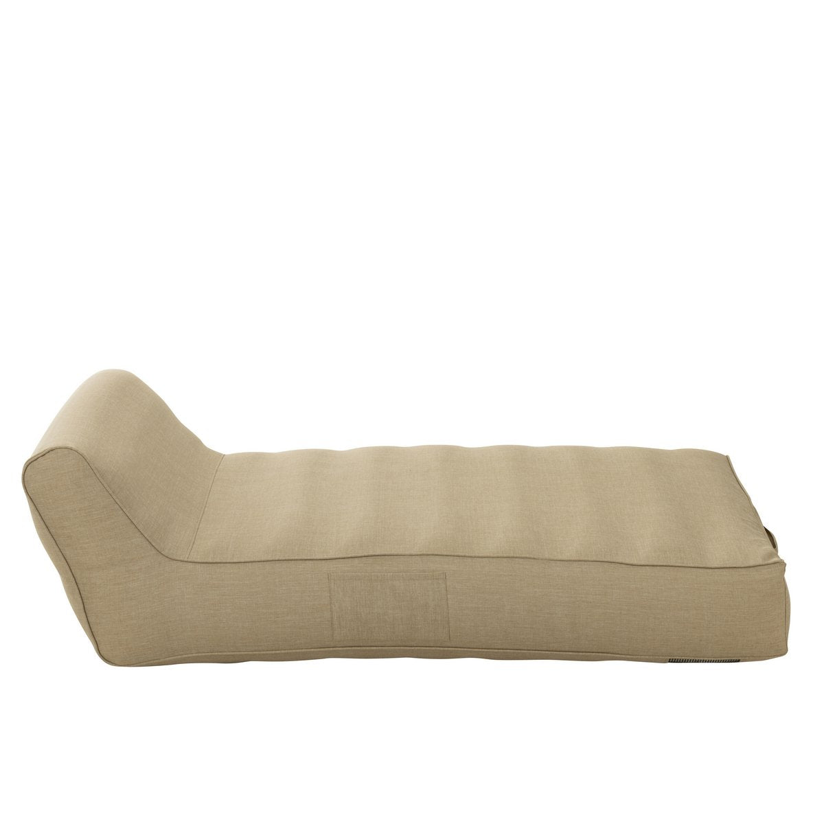 Matelas Hélène Beige posé dans un salon moderne