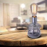 LED VERRE LED LEIL "MAX" H: 11 cm Clear, y compris les lampes