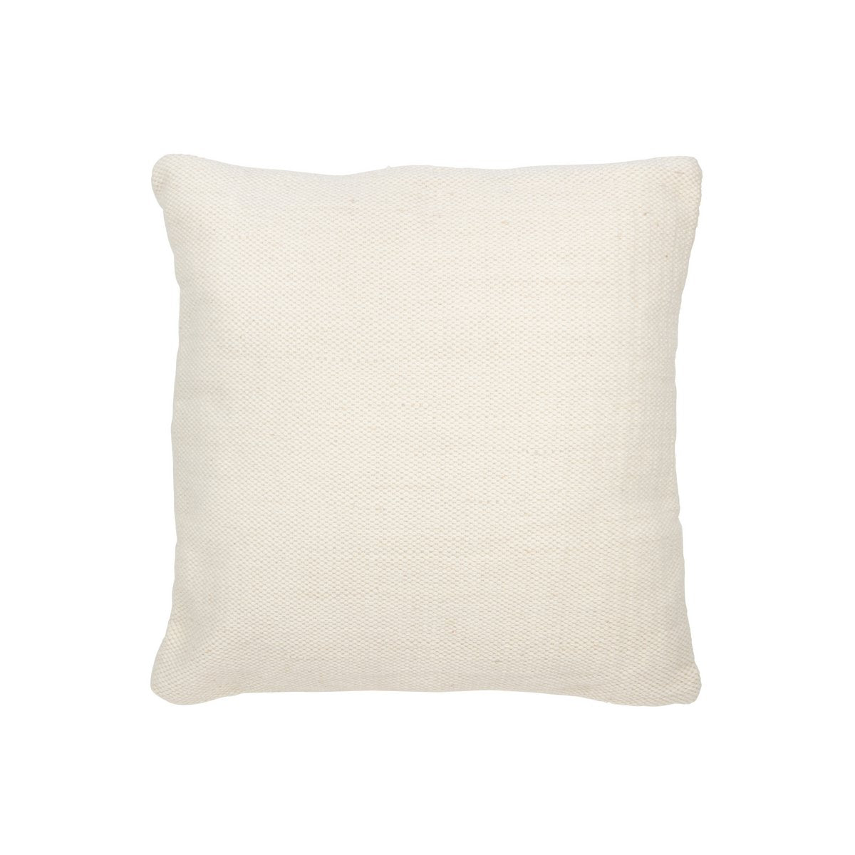 Coussin J-Line tissé en laine, vue détaillée du design et de la texture