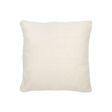 Coussin J-Line tissé en laine, vue détaillée du design et de la texture
