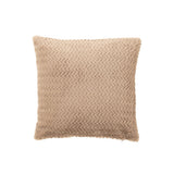 Coussin J-Line taupe en polyester, design élégant et moderne