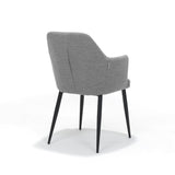 Calvin Armchair Fabric en peluche