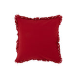 Coussin Amour J-Line en rouge et or, design élégant et luxueux