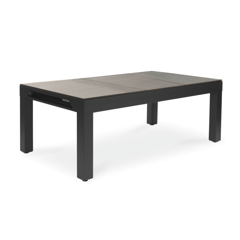 Plateaux de table 3 parties transformant un billard Cornilleau en table de jardin