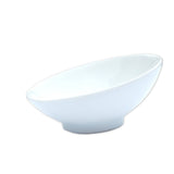 Pot de rasage bol en porcelaine blanc/incliné/ø 10 cm