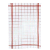 Torchon Carreaux rouge