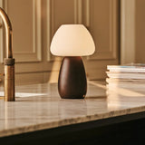 Lampe rechargeable Bear marron foncé