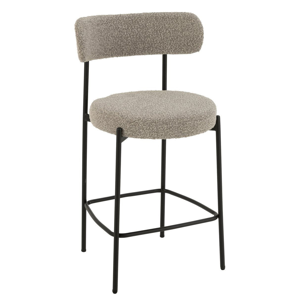 Chaise de bar J-Line dans un cadre de cuisine contemporaine