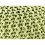 Pouf Premium Ø45 cm Seat tabouret à tricot Pouf à l'intérieur de la terrasse Pool Garden Sustainable