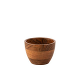 Bol J-Line Kota Acacia en bois naturel, design scandinave élégant.