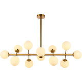 Lampe suspendue Ella Or Blanc