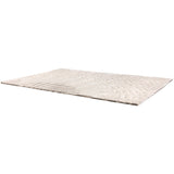 Tapis recyclé Ewan Ivoire 200 x 290 x 2
