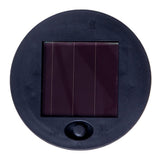 LED SOLAIRE LED "KORBINIAN" pour le jardin et la terrasse, lampe décorative en métal et cordon en plastique couvrant dans la nature, LED fermement installée, lampe solaire pour l'extérieur de 30 x 18 cm