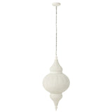 Lampe à suspension J-Line Drill éclairant un espace moderne