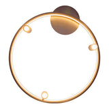 Plafond LED "Tristan", lampe à plafond métallique moderne et le plastique en vide en acier, les LED sont fermement installées. Avec environ. 58 cm Øthie Éclairage idéal pour le salon, la salle à manger ou la cuisine.