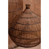 Lampe Suspendue Desert Gourd - Noyer Foncé - M