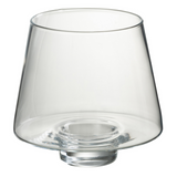 Lanterne J-Line Windlicht Oli en verre transparent, vue de face