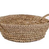 Les plateaux de panier de Raffia - Natural - S