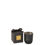 Bougie parfumée J-Line Rêves Noir, élégante et raffinée en noir