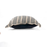 Housse de Coussin The Nordic Stripe - Noir Naturel - 50x50