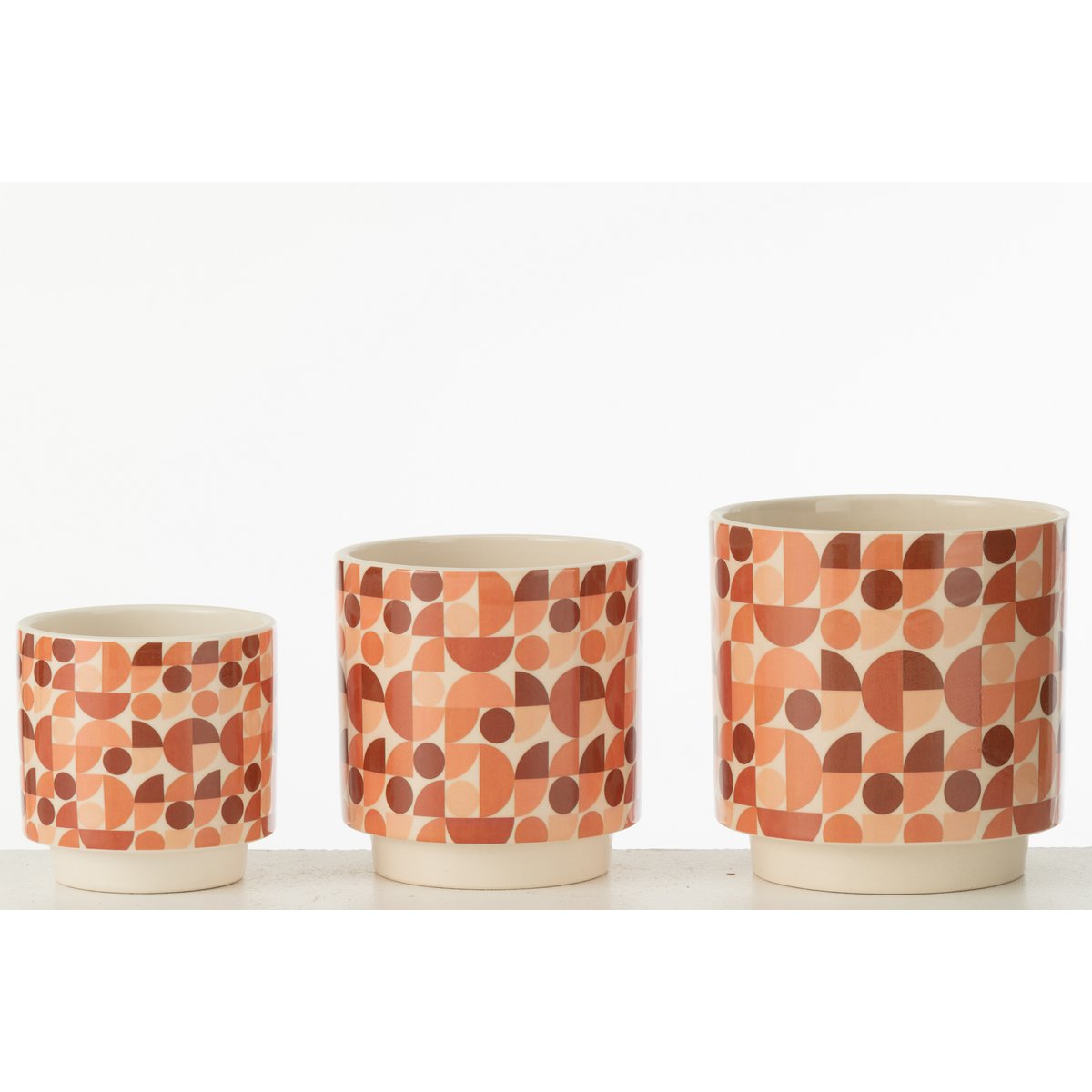 Vase Couvercle Fraises J-Line, présentation en situation