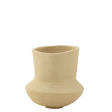 Pot Archaïque en papier naturel de J-Line, diamètre 40 cm, style bohème