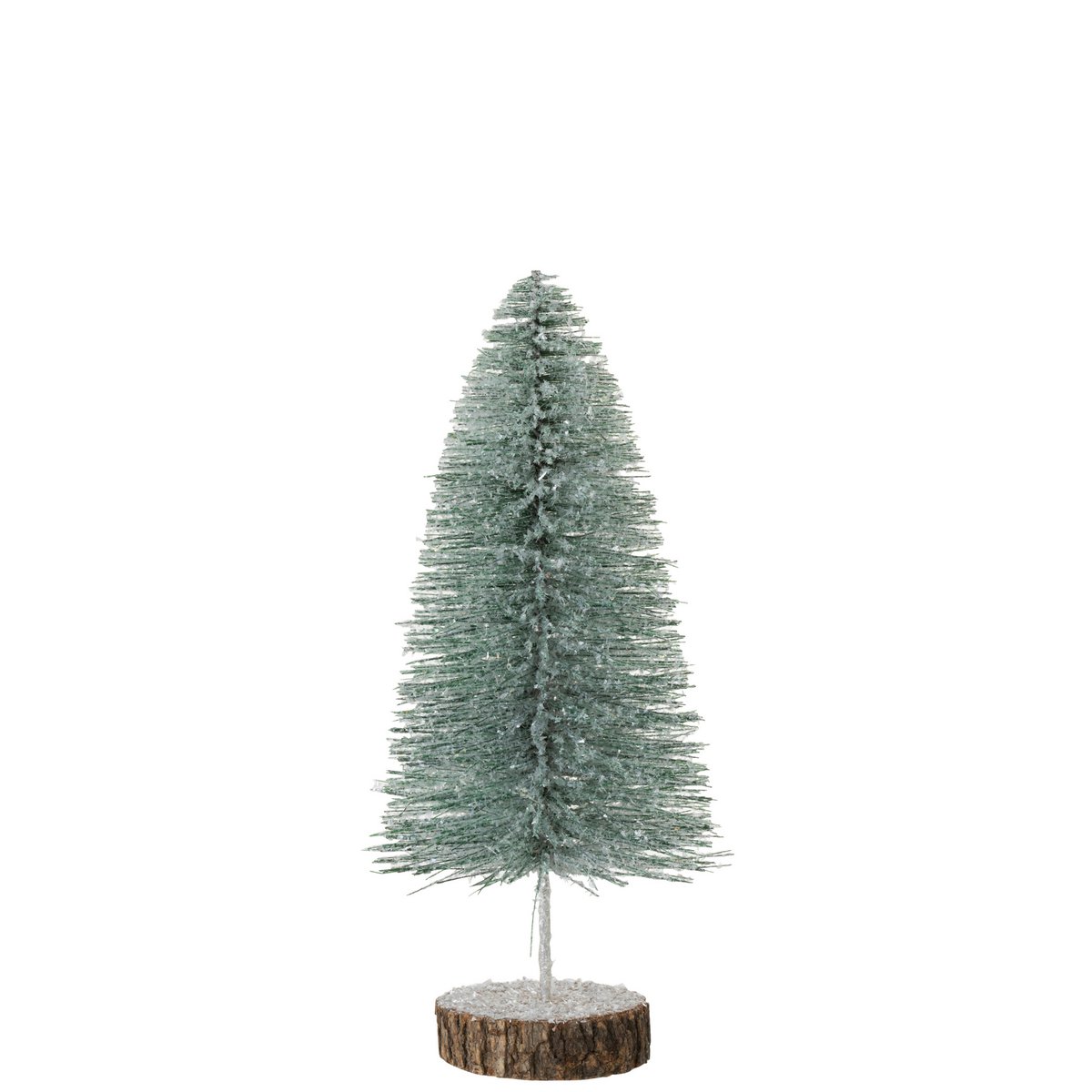 Sapin de Noël J-Line en plastique vert, grand modèle, idéal pour une décoration festive