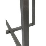 Table basse ronde 60 cm table de salon table d'appoint Cannes structure métal noir blanc argent antique