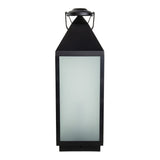 LED DECOL LED "Doris" en plastique et en verre en noir, LED intégrée, pour l'intérieur