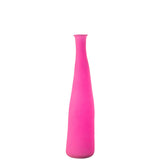 Vase Bouteille en Verre Rose de J-Line - Élégance et modernité