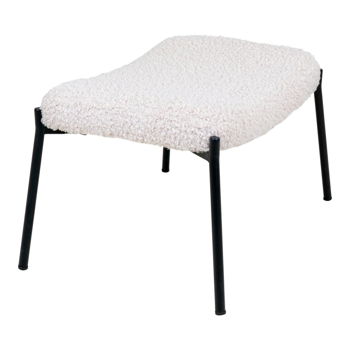 Repose-pieds Glasgow dans un salon moderne, ajoutant une touche de luxe