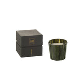 Bougie J-Line Noa avec son packaging, parfaite pour un cadeau.
